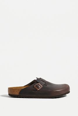 Birkenstock Brown Habanna Boston Clogs