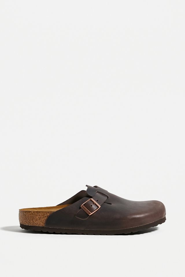 Birkenstock Brown Habanna Boston Clogs #1