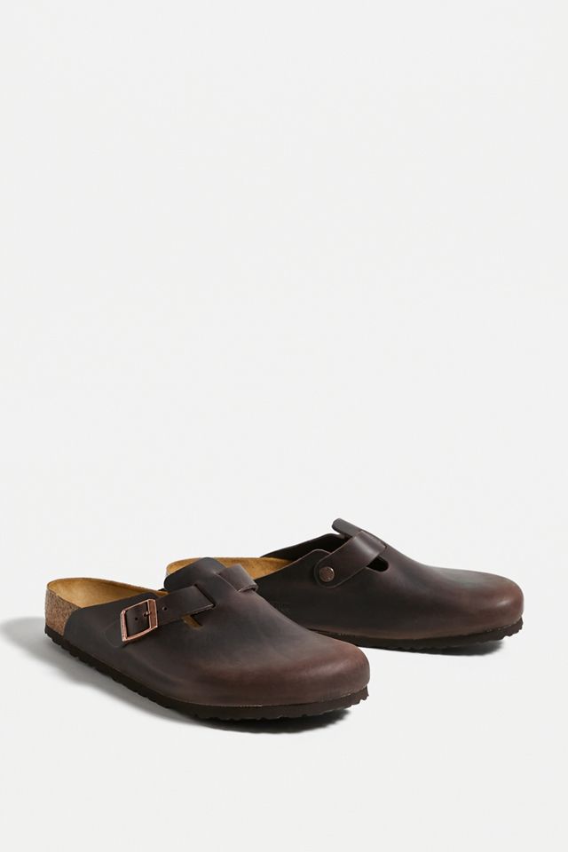 Birkenstock Brown Habanna Boston Clogs #3