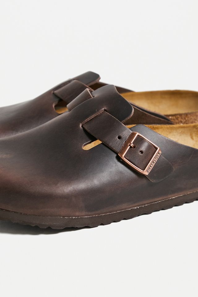 Birkenstock Brown Habanna Boston Clogs #4