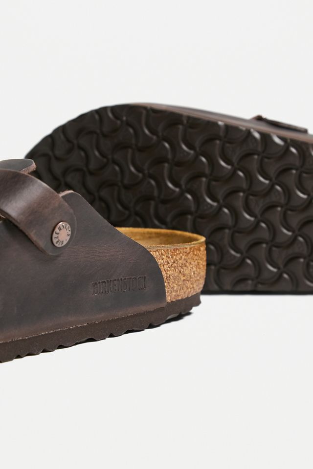 Birkenstock Brown Habanna Boston Clogs #5