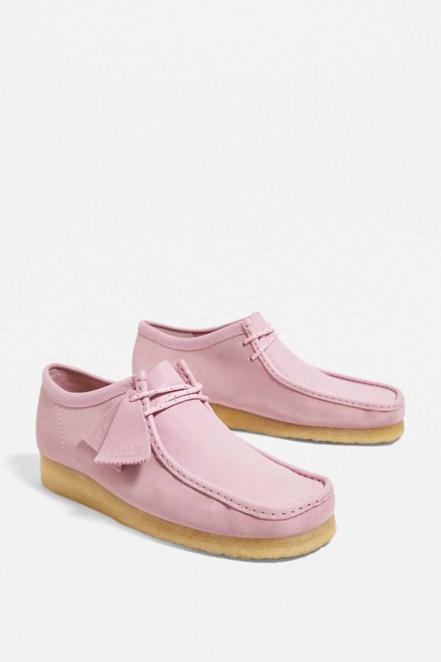 Clarks store wallabee rose