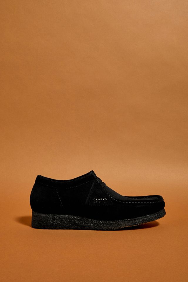Clarks Originals Black Suede Wallabee Scarpe #1