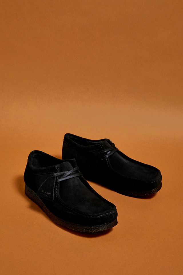 Clarks Originals Black Suede Wallabee Scarpe #2