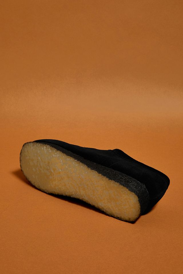 Clarks Originals Black Suede Wallabee Scarpe #4