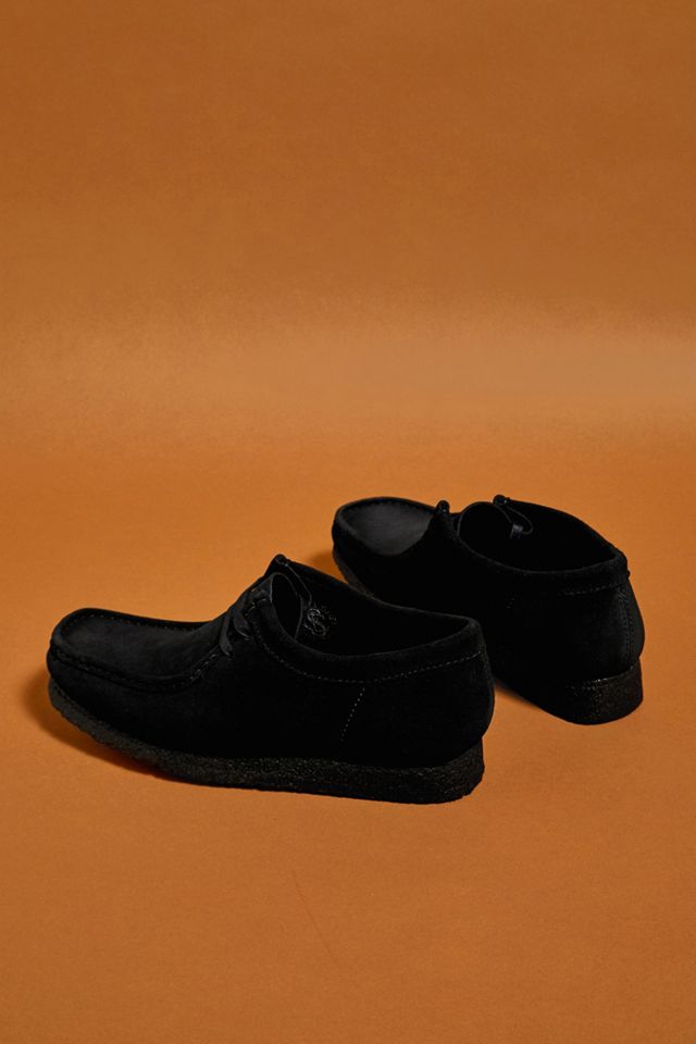Clarks Originals Black Suede Wallabee Scarpe #5