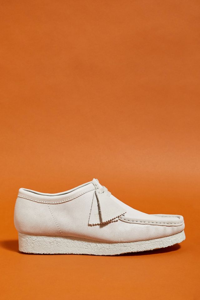 Clarks Originals White Wallabee Shoes #2