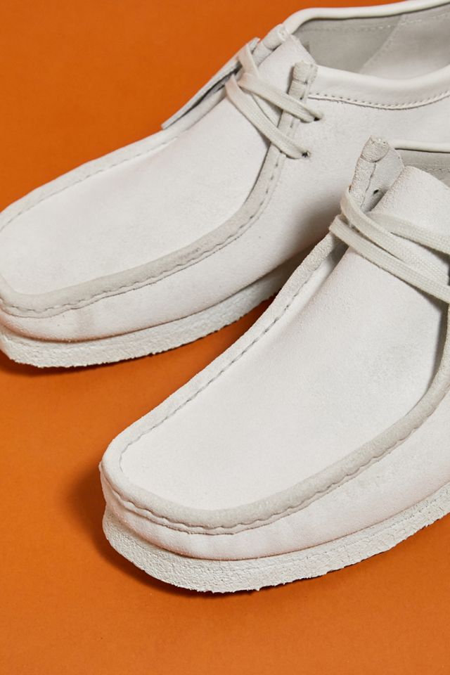 Clarks Wallabees ホワイトレザー Clarks OriginWallabee / メンズ オリジンワラビー （ホワイト