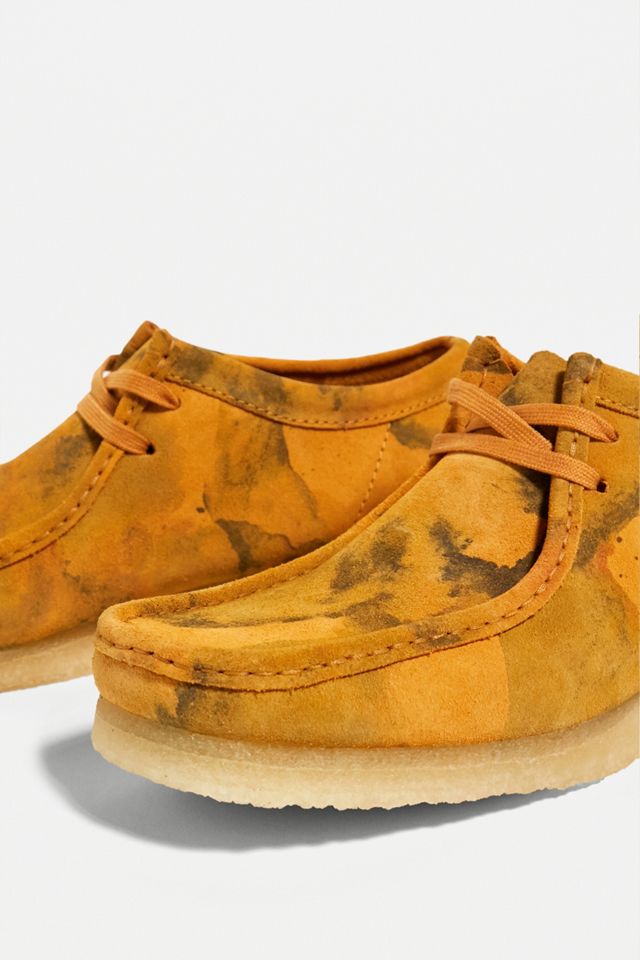 Clarks Originals - Chaussures Wallabee en daim camouflage curcuma #3