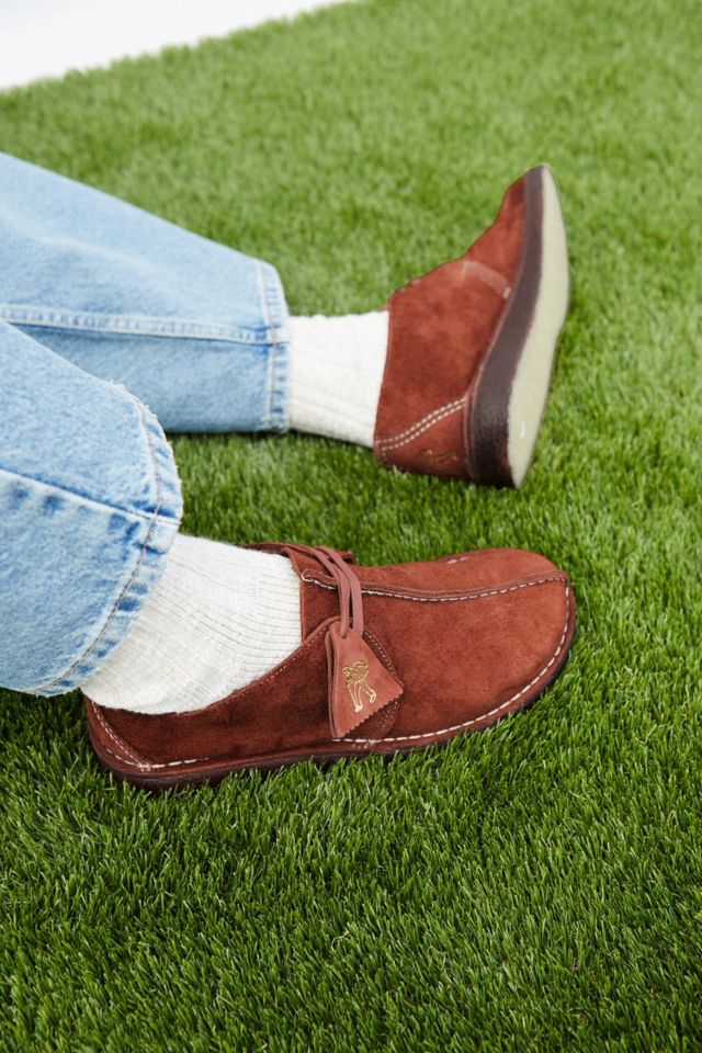 Burgundy desert clearance clarks