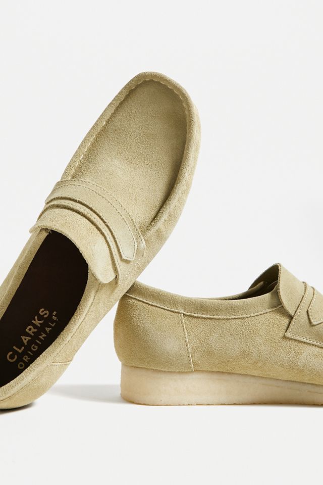 Clarks Original Maple Suede Wallabee Loafers | Urban Outfitters UK
