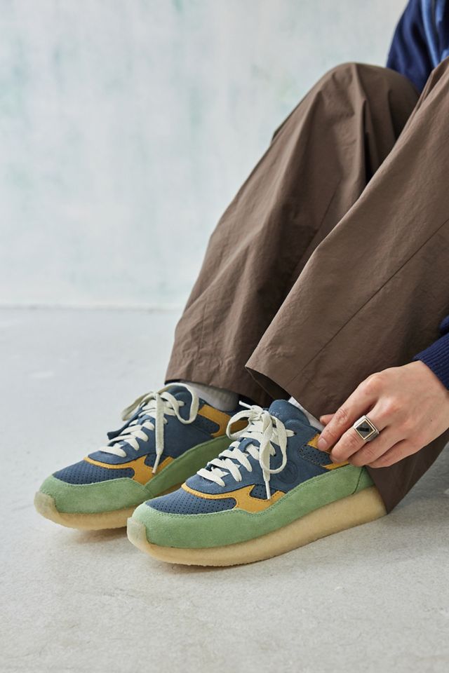 Clarks Originals 8th Street By Ronnie Fieg Green Lockhill Trainers