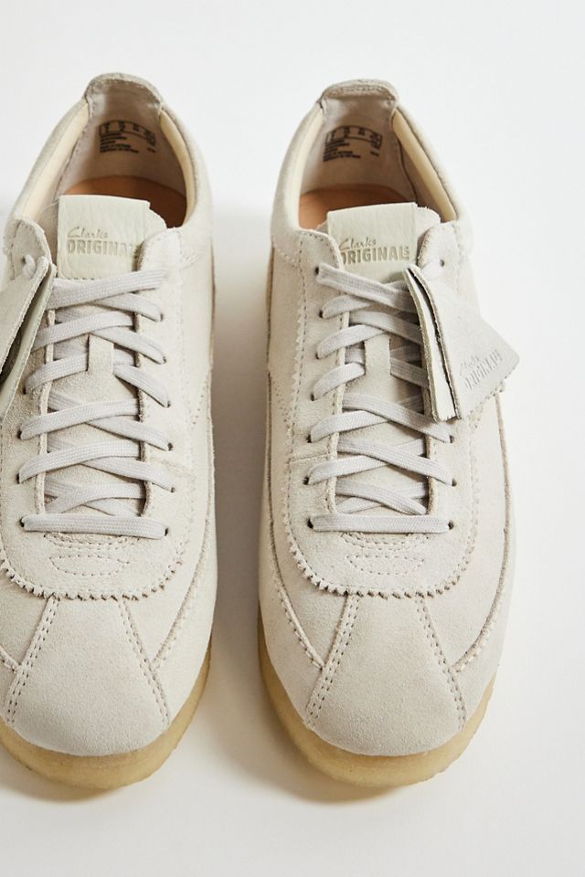 Clarks Originals - Chaussures Wallabee Tor blanc cassé 
 #3