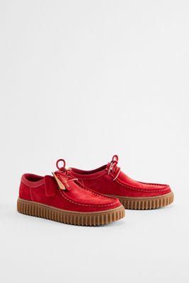 Scarpe Clarks Originals Torhill Lo Scamosciate Rosse