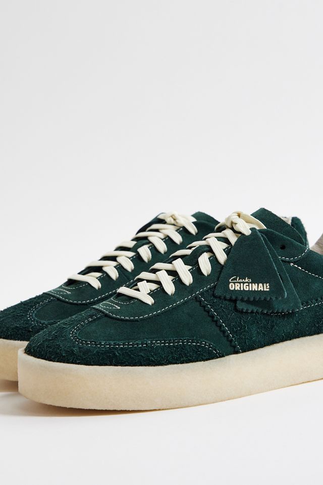 Scarpe Clarks Tor 80 in Pelle Scamosciata Verde Pino #2