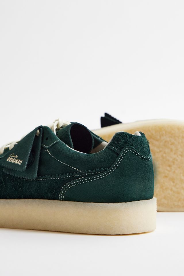Scarpe Clarks Tor 80 in Pelle Scamosciata Verde Pino #3