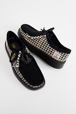 Chaussures Torview en tweed Harris noir Clarks Originals