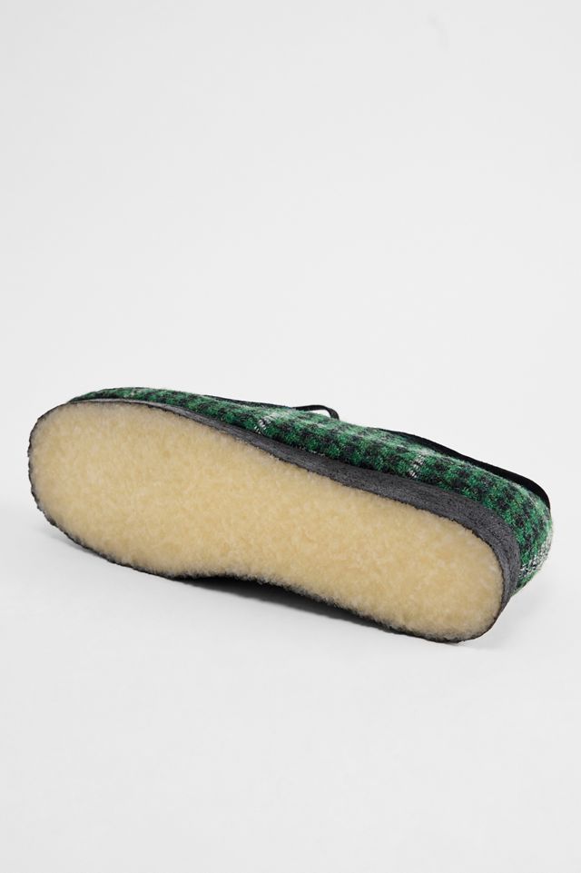 Scarpe Clarks Originals Wallabee in tweed Harris verde #3