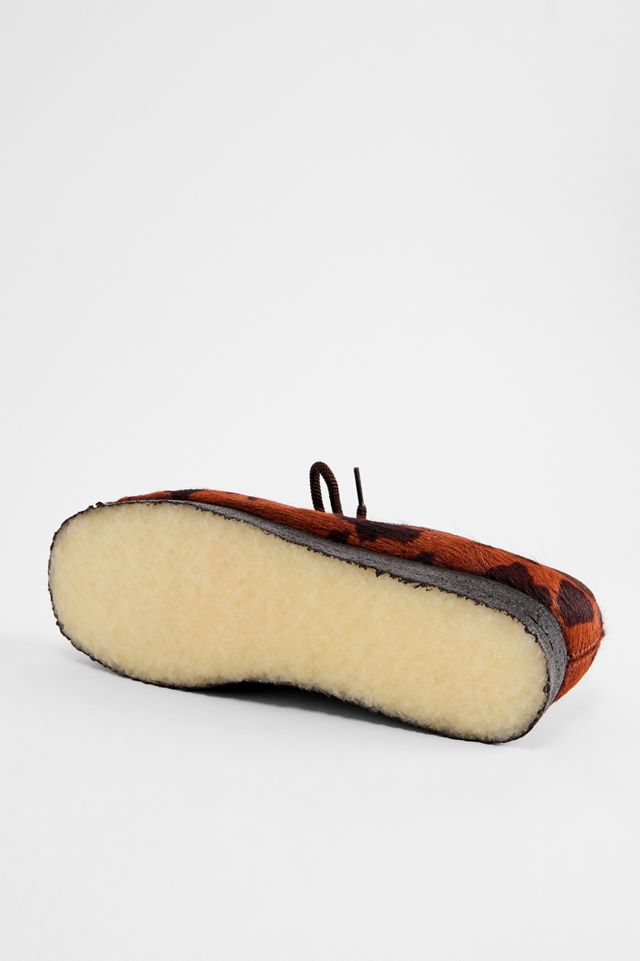 Scarpe Wallabee Stampa Mucca Marrone Clarks Originals #3