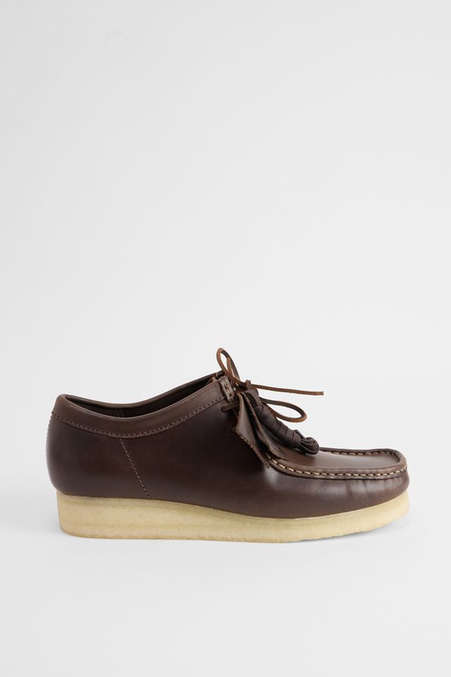 Clarks Originals Scarpe Wallabee in Pelle Marrone #1