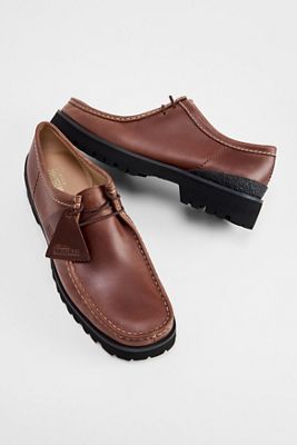 Clarks Originals Brown Walla Yukoner Leather Shoes