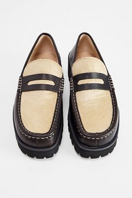 Clarks Originals Braune Yukoner Leder-Penny-Loafers