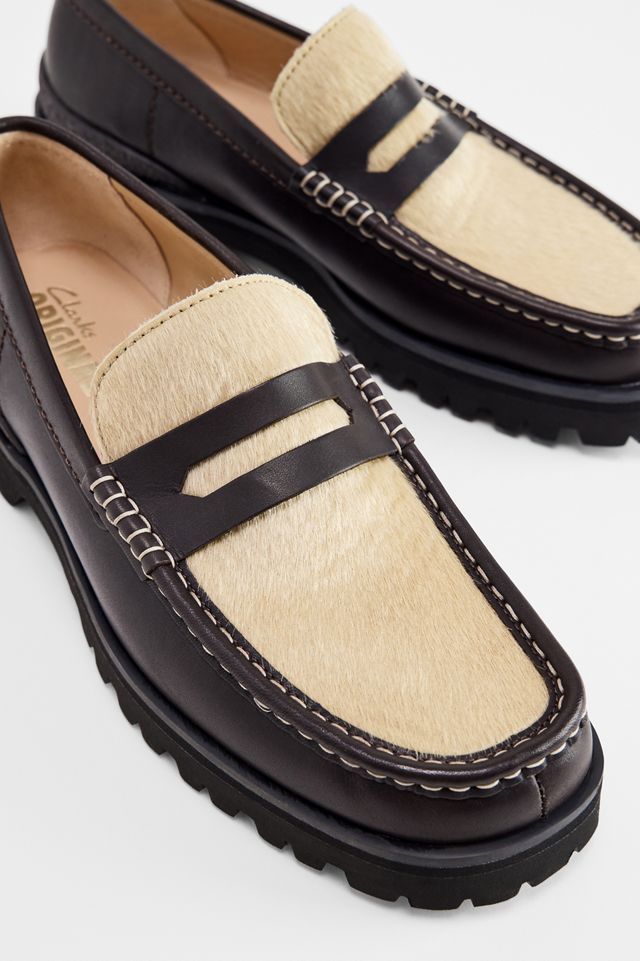 Clarks Originals Brown Yukoner Leather Penny Loafers #2