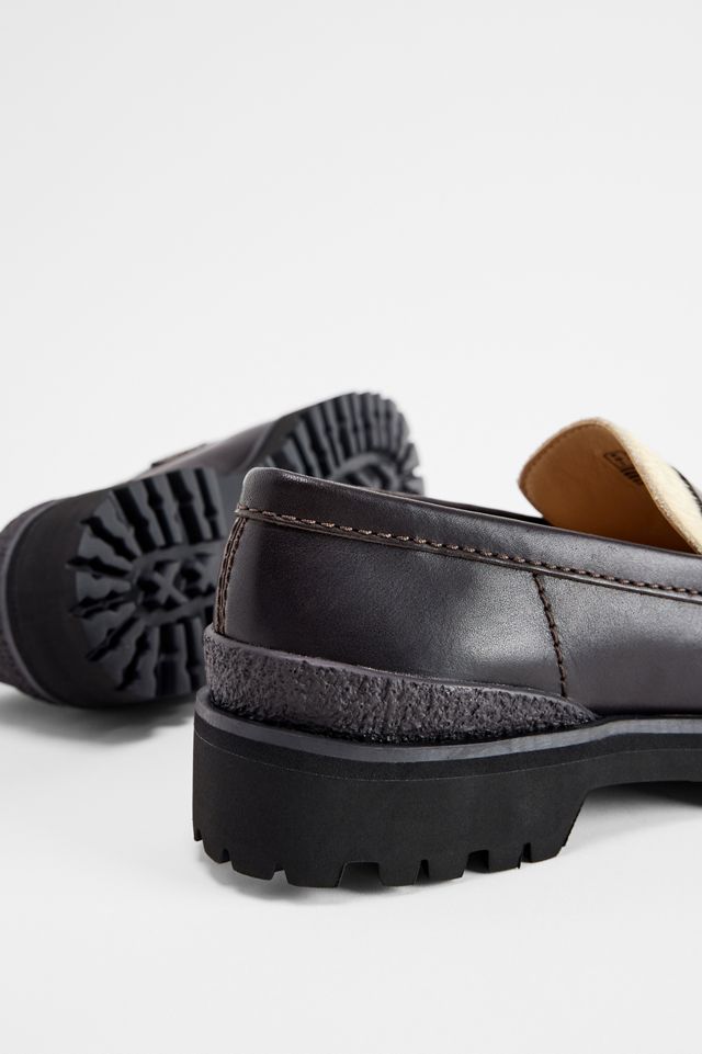 Clarks Originals Brown Yukoner Leather Penny Loafers #3