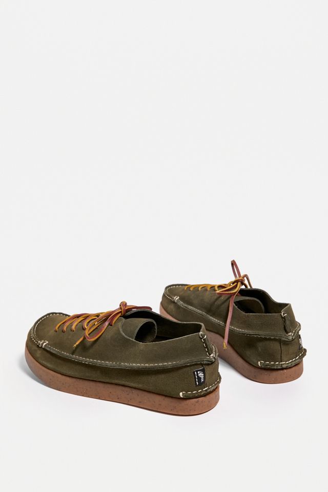 Yogi Finn Dark Olive Suede Scarpe #4