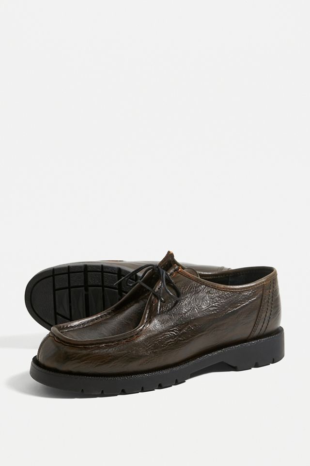 KLEMAN Textured Brown Padror Shoes | Urban Outfitters UK