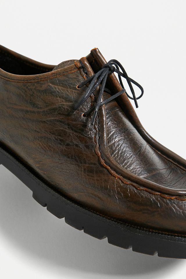 KLEMAN Textured Brown Padror Shoes | Urban Outfitters UK