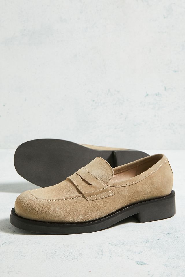 KLEMAN Mocassini Agent in pelle scamosciata beige  #2