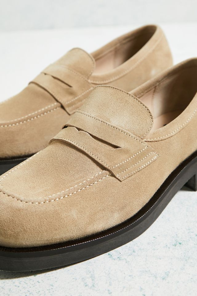 KLEMAN Mocassini Agent in pelle scamosciata beige  #3