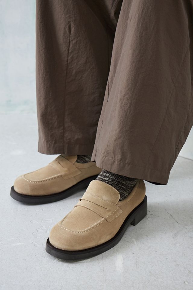 KLEMAN Mocassini Agent in pelle scamosciata beige  #5