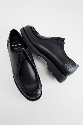 KLEMAN Black Leather Padror Shoes | Urban Outfitters UK