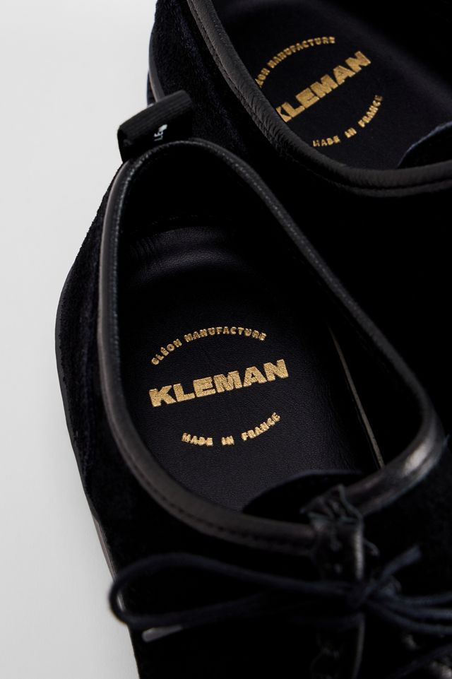 KLEMAN Black Major VP Oak Derby Shoes #3