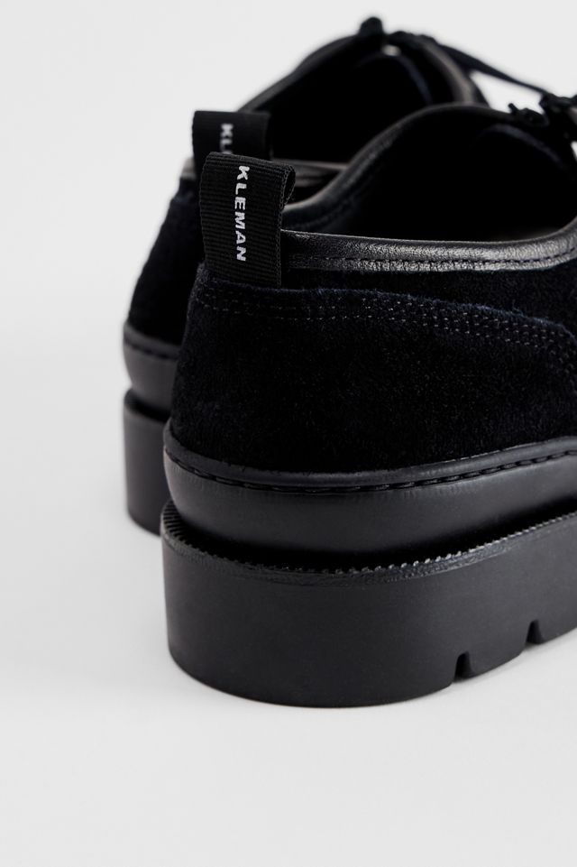 KLEMAN Black Major VP Oak Derby Shoes #4