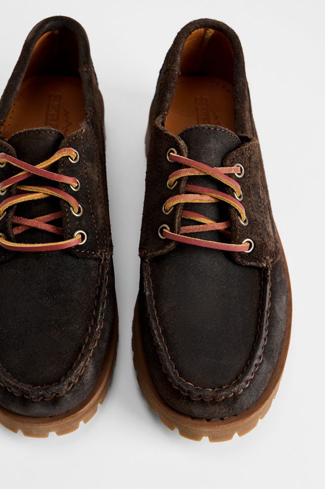Mocassini Sebago Askook Lug in Camoscio Cerato Marrone Scuro #2