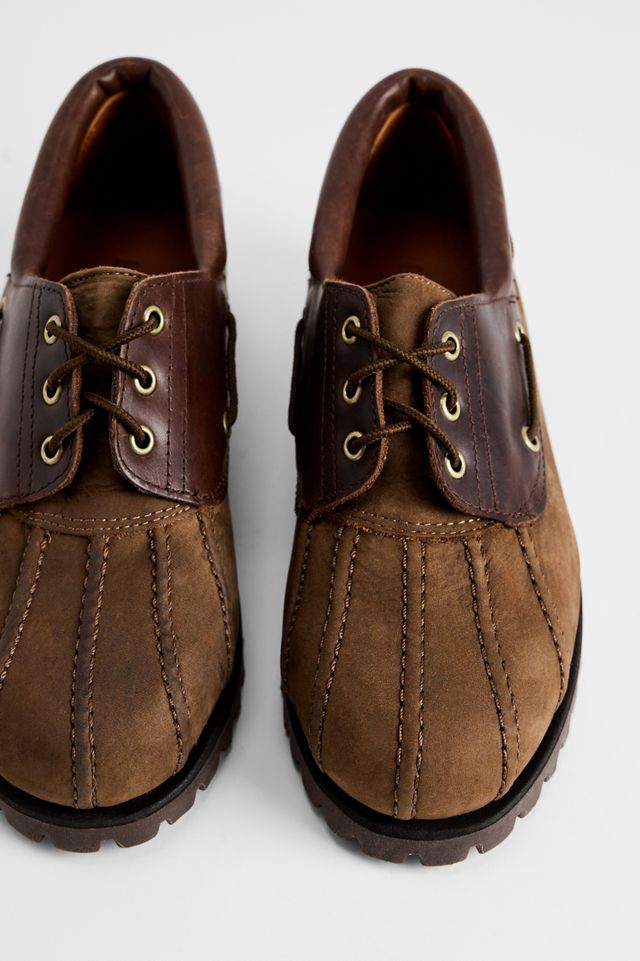 Scarpe Mocassino Marroni in Pelle con Lacci Tucker Sebago #2