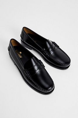 Sebago Black Classic Dan Leather Loafers