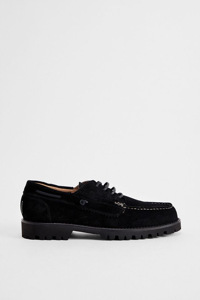 POMPEII Black Bristol Suede Loafers #1