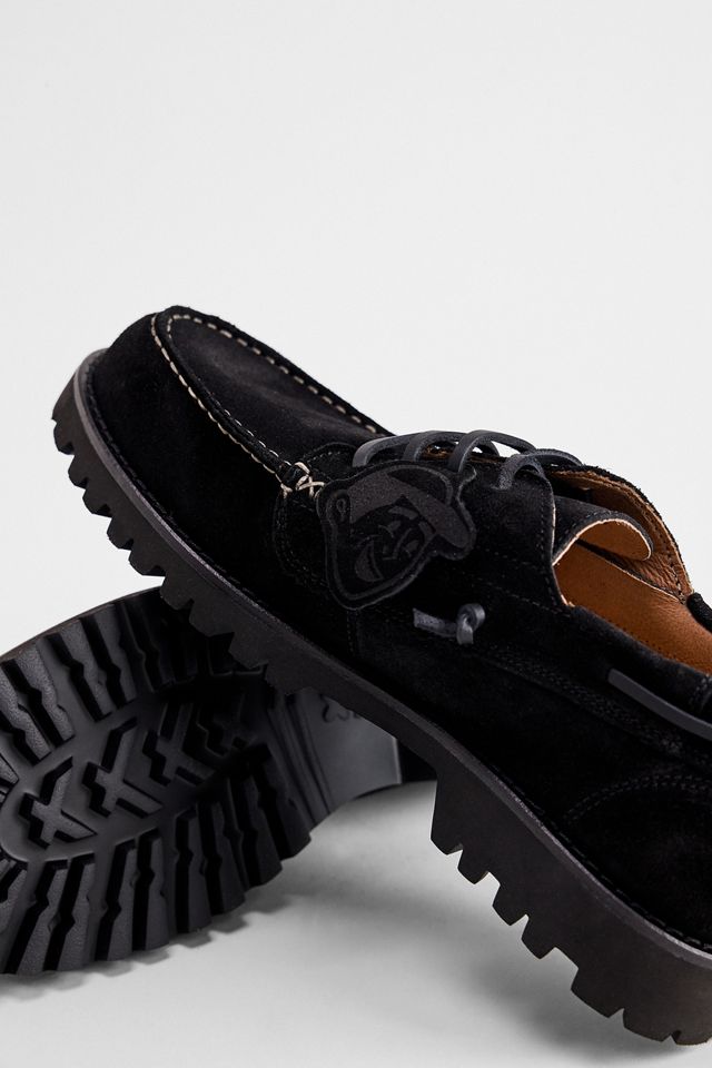 POMPEII Black Bristol Suede Loafers #2