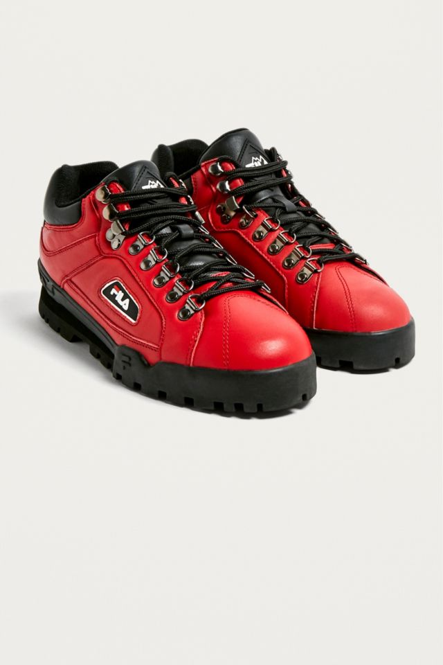 FILA Trailblazer Red Trainers