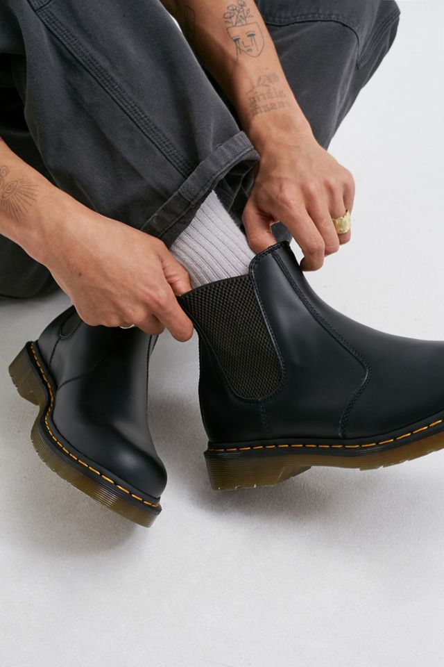 Martens 2976 Black Chelsea Boots Urban Outfitters UK