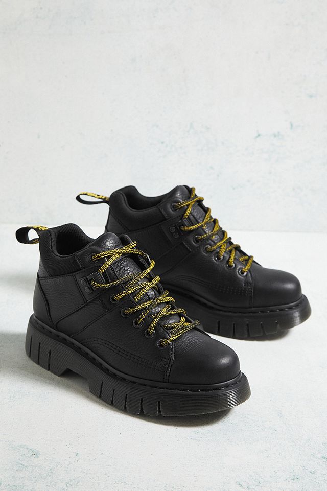 Dr. Martens Black Woodward Leather Lace-Up Ankle Boots | Urban ...