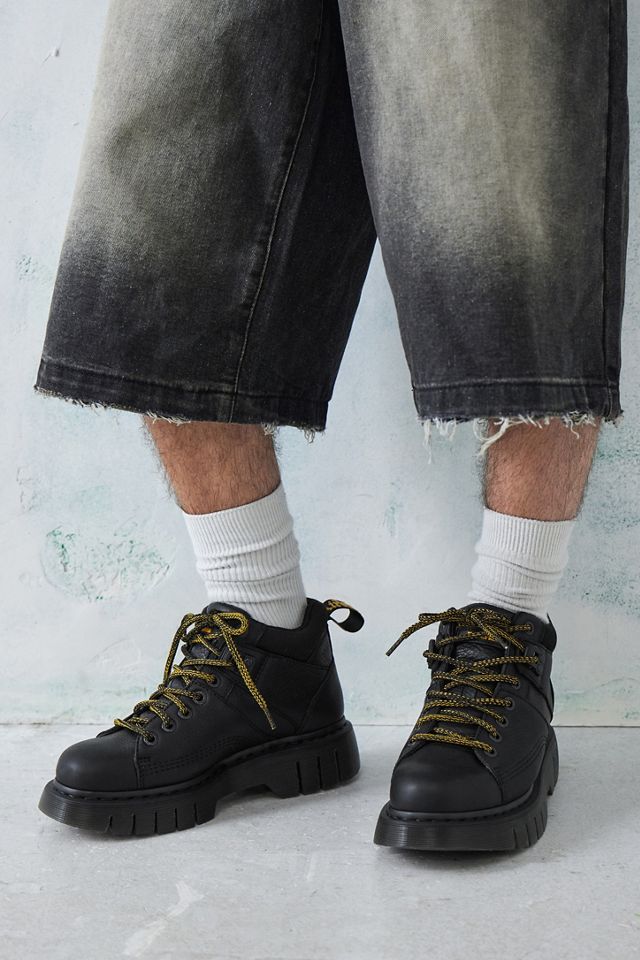 Dr. Martens Botines con cordones de cuero Woodward negro  #1