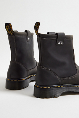 Dr. Martens Anistone Hi Stiefel Damen - Wanama Leder Mit Bex Sohle