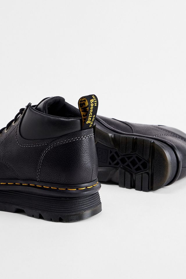 Dr. Martens Schwarze Zebzag 4-Ösen Stiefel #3
