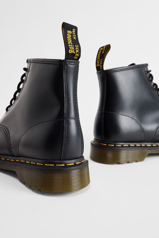 Dr. Martens Schwarze 101 Glatte Leder-Stiefeletten #2