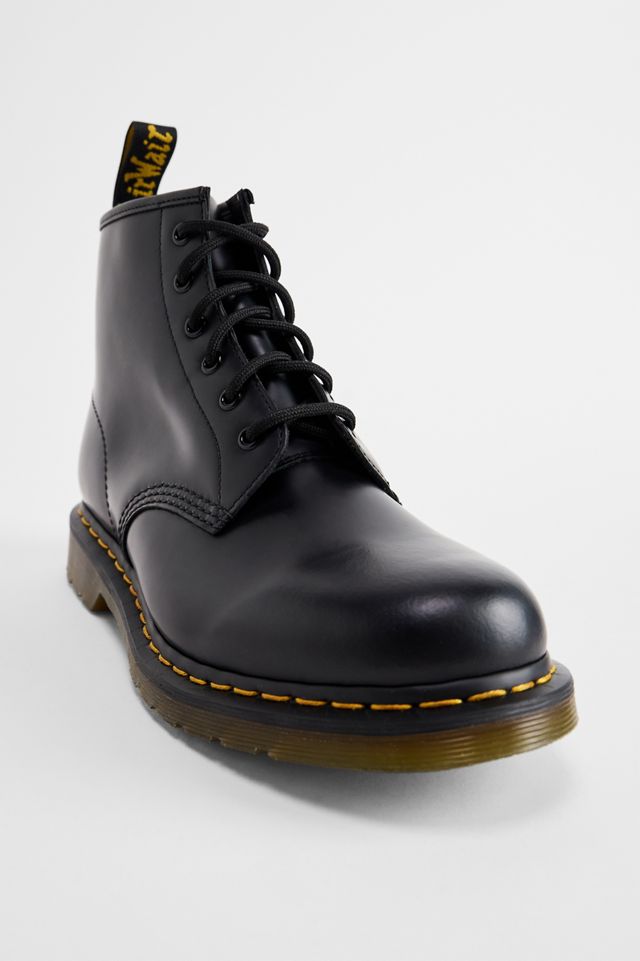 Dr. Martens Schwarze 101 Glatte Leder-Stiefeletten #3